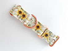 Load image into Gallery viewer, Boho Sunflower Martingale Collar