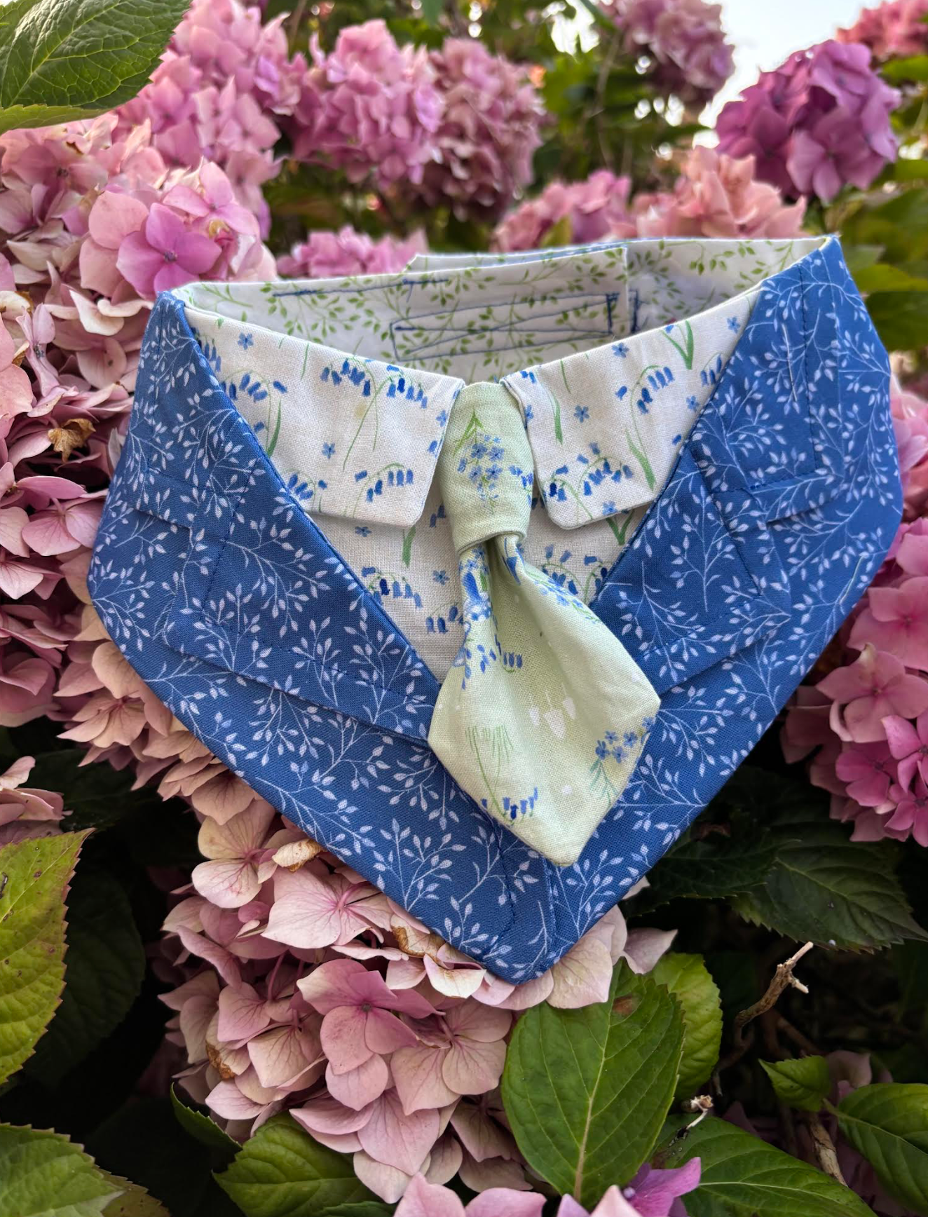 Size 2XL Dog Tuxedo Bandana Sewing Pattern PDF, Instant Download
