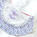 Purple Lavender Dog Bandana with bow