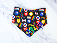 Load image into Gallery viewer, Love is Love Dog Bandana