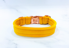Load image into Gallery viewer, Yellow Velvet Collar