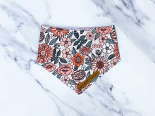 Load image into Gallery viewer, Autumn vintage floral bandana