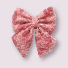 Load image into Gallery viewer, Rosy pink dog bow – available in sailor bow and bow tie styles