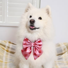Load image into Gallery viewer, Fluffy Valentines Dog Bow, Available in bow tie and sailor bow
