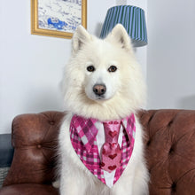 Load image into Gallery viewer, Sassy Valentines Dog Bandana with Necktie
