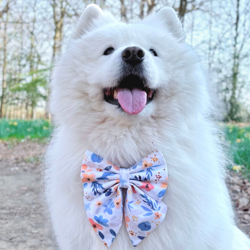 Flowers blossom bow tie/ sailor bow