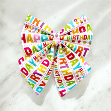 Load image into Gallery viewer, Birthday Dog Sailor Bow