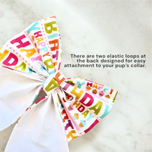 Load image into Gallery viewer, Birthday Dog Sailor Bow
