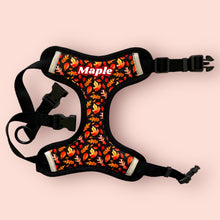 Load image into Gallery viewer, Autumn Maple Leaves Dog Harness
