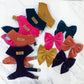 Handmade Mustard Velvet Dog Bow Tie or Sailor Bow