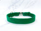Green Velvet dog sailor bow – perfect pet bow for Christmas – New Year – Wedding – handmade in the UK