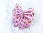 Valentine's day dog bow – Available in sailor bow and bow tie style– Optional to upgrade with matching dog collar