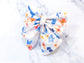 Flower Blossom Dog Sailor Bow – Dog Collar Bow – Handcrafted in the UK