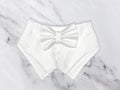 Ivory White Wedding Dog Tuxedo | Wedding Pet Tuxedo Bandana  | Dog Wedding Ring Bearer | Pure White |  Luxury Wedding Pet Attire