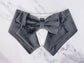 Grey Velvet Wedding Dog Tuxedo | Wedding Pet Tuxedo Bandana  | Optional Upgrade to Dog Ring Bearer | Dark Grey |  Luxury Wedding Pet Attire