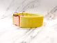 Pastel Yellow velvet dog bow, Available in sailor bow and bow tie style, Optional upgrade to Dog Collar Bow Set, Bright Yellow Pet Bow