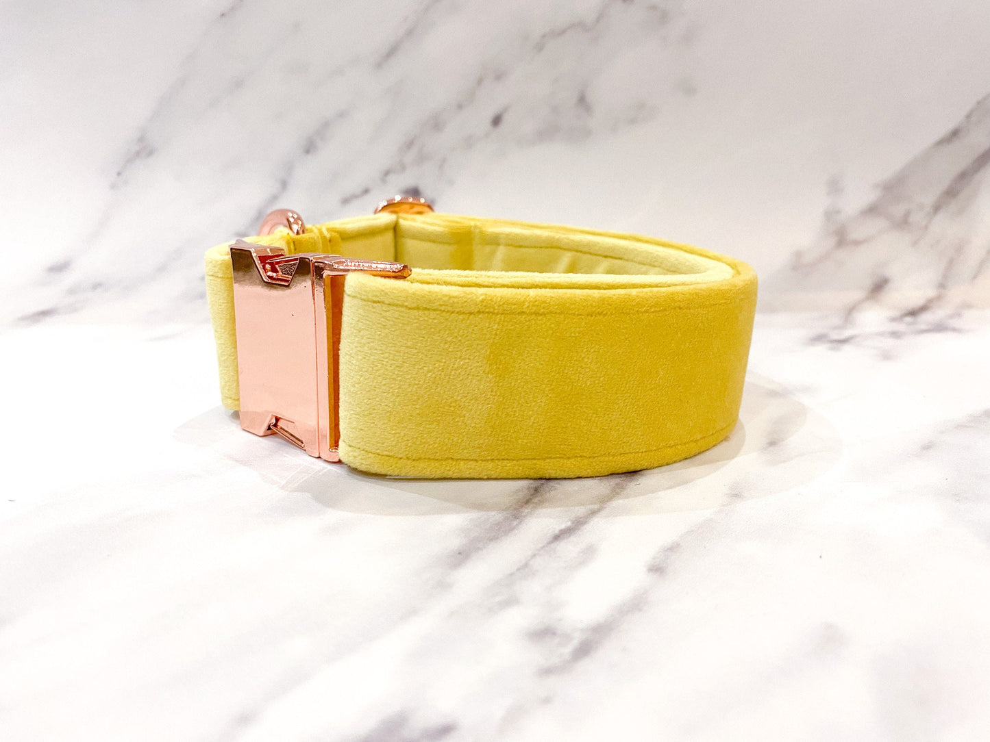 Pastel Yellow velvet dog bow, Available in sailor bow and bow tie style, Optional upgrade to Dog Collar Bow Set, Bright Yellow Pet Bow