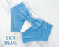Sky Blue Velvet Wedding Dog Tuxedo | Wedding Pet Tuxedo Bandana  | Optional Upgrade to Dog Ring Bearer | Light blue Wedding Pet Attire