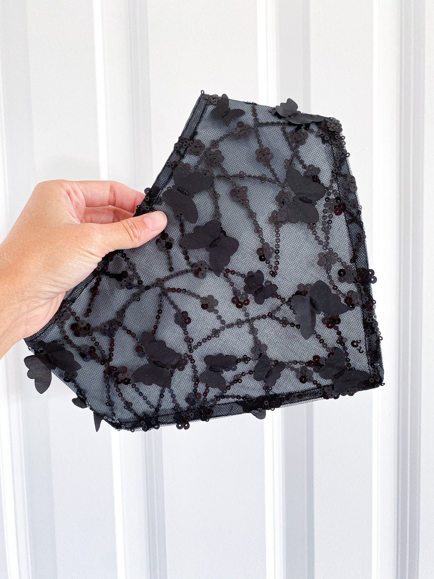 Halloween Gothic Butterfly Dog Bandana – Spider Web and Butterfly Pet Bandana – Perfect for Spooky Season