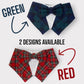Black Watch Tartan Dog Tuxedo Bandana, Scottish Checks Dog Waistcoat for Clan Campbell