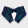 Black Watch Tartan Dog Tuxedo Bandana, Scottish Checks Dog Waistcoat for Clan Campbell