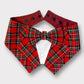 Royal Stewart Tartan Dog Tuxedo Bandana, Scottish Checks Wedding Waistcoat for Clan Stewart