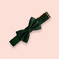 Forest Green Christmas Dog Bow, Available in sailor bow and bow tie styles, optional upgrade to bow collar bundle, festive seasons pet bow