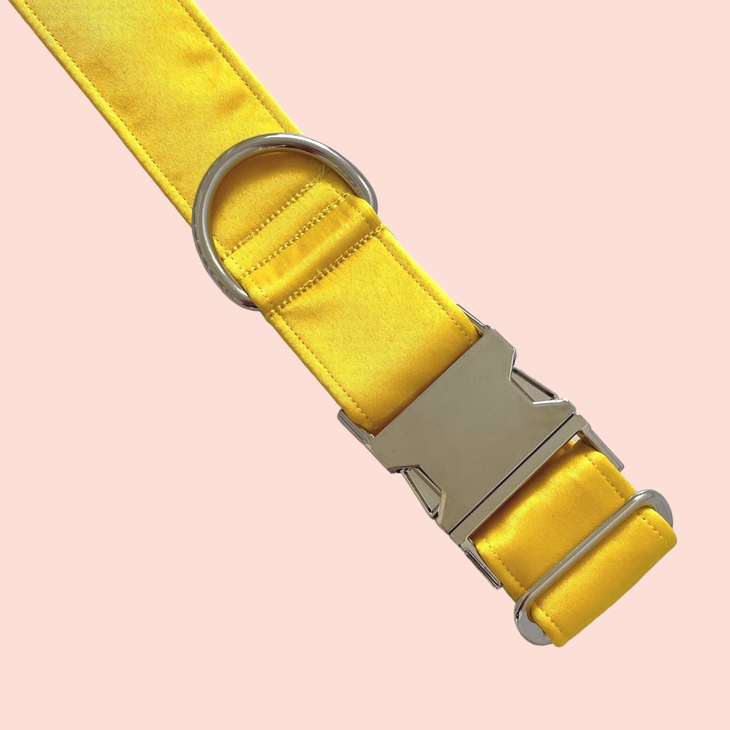 Bright Yellow Dog Bow, Available in Sailor bow and Bow Tie Style, Silk Yellow Dog Collar and Bow set, Spring and Summer Dog Bow Collar