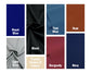 Navy Blue Wedding Dog Tuxedo Bandana: Handmade Pet Ring Bearer Outfit