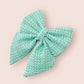Mint Green Dog Bow for Spring and Easter: Bowtie or Sailor Bow