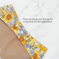 Tulip Dog Bandana, Yellow Gingham Spring Pet Scarf, Cotton Snap-On Accessory