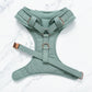Bespoke Dog Wedding Tuxedo Harness: Sage Green Formal Dog Suit with Custom Bow Tie