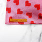 Red and Pink Heart Dog Bandana for Valentines Day