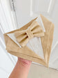 Natural Beige Wedding Dog Suit, Warm Sand Pet Tuxedo Bandana, Custom Size Welcome