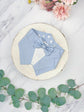 Light Blue Wedding Dog Tuxedo Bandana: Ring Bearer Style