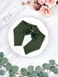 Olive Green Wedding Dog Tuxedo Bandana: Ring Bearer Outfit, Handmade in Norfolk