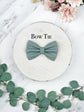 Sage dog bow, available in sailor bow and bow tie, optional with matching sage green dog collar, perfect for wedding and parties