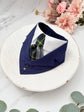 Navy Wedding Dog Suit Bandana with Tie, Bespoke Pet Wedding Outfit