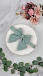 Sage dog bow, available in sailor bow and bow tie, optional with matching sage green dog collar, perfect for wedding and parties