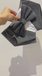 Grey Velvet Wedding Dog Tuxedo | Wedding Pet Tuxedo Bandana  | Optional Upgrade to Dog Ring Bearer | Dark Grey |  Luxury Wedding Pet Attire