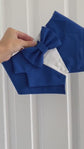 Royal Blue Dog Tuxedo Bandana, Wedding Ring Bearer Pet Attire