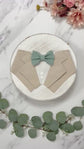 Beige Wedding Dog Tuxedo Bandana, Ring Bearer Style Available, More Colours Available