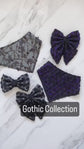 Halloween Gothic Butterfly Dog Bandana – Spider Web and Butterfly Pet Bandana – Perfect for Spooky Season