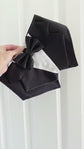 Black Silk Satin Wedding Dog Tuxedo | Black Wedding Pet Tuxedo Bandana  | Dog Wedding Ring Bearer | Luxury Wedding Pet Attire
