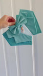 Turquoise Blue Wedding Dog Tuxedo | Wedding Pet Tuxedo Bandana  | Optional Change to Classic Button Style | Seafoam Blue Wedding Pet Attire