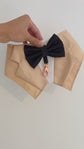 Champagne Gold Silk Satin Wedding Dog Tuxedo | Gold Beige Pet Tuxedo with Bow Tie  | Ring Bear Dog Tuxedo Bandana
