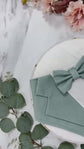Sage Green Wedding Dog Tuxedo Bandana, Ring Bearer Style Available, More Colours Available