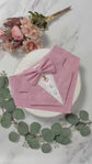 Light Pink Wedding Dog Tuxedo Bandana, Ring Bearer Style Available, More Colours Available