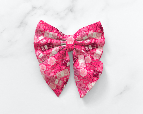 Love Sauce Pet Bow, Available in bow tie and sailor bow