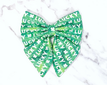 Load image into Gallery viewer, Feeling Lucky Pet Bow, Available in bow tie and sailor bow